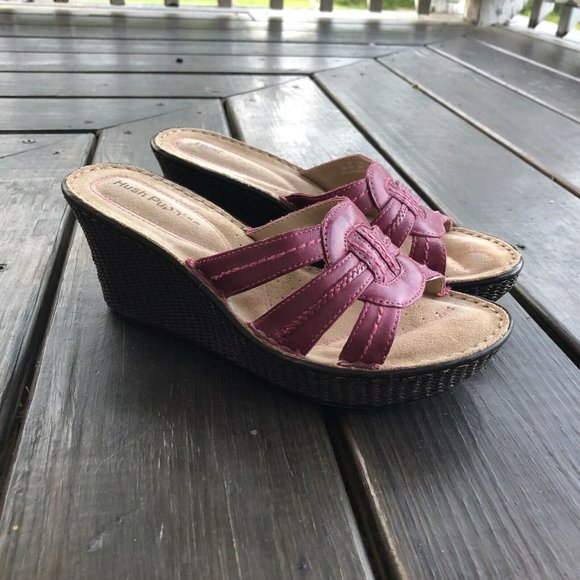 Hush Puppies Shoes - Women’s Hush Puppies Wedge Sandals Shoes Size 7